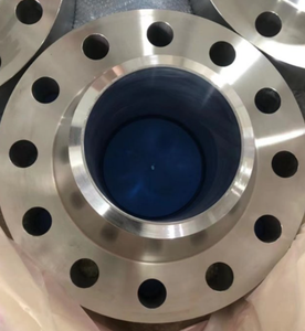 Bride ronde en acier au carbone de gros volume, face plate, classe 150, taille personnalisée, traitement de surface RF pour la connexion de conduites CVC - Product Image 2