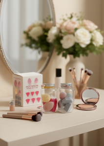 Ensemble d'éponges de maquillage Facicchenobil X192 sans latex, lavables, outils de beauté - Product Image 2