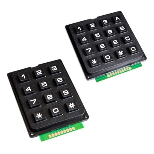 4x4 3x4 Matrix Keyboard Keypad Module with PIC AVR Stamp Sml 4*4 3*4 Plastic Keys Switching Controller for Remote Controller