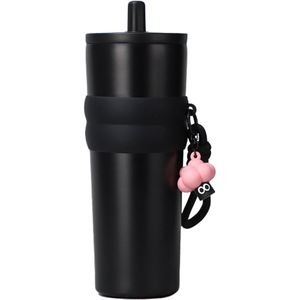 IStapromo Gifts MM - Termo de Viaje de Acero Inoxidable de Doble Pared con Aislamiento al Vacío de 710 ml, Botella de Agua con Cuerda para Niñas - Product Image 5