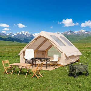 Tenda Gonfiabile da Esterno per Gruppi 12mq 300D Oxford 3x4x2m con Doppia Porta e Finestra sul Tetto, <span class=keywords><strong>Casa</strong></span> Glamping, Vendita all'Ingrosso - Product Image 2