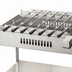 Thêm lớn nhổ cypriot không gỉ BBQ Cyprus nướng chuỗi bánh lái Hy Lạp cypriot than Rotisserie - Product Image 5