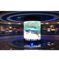 Module d'affichage LED Flexible d'intérieur, livraison gratuite de chine p2, 5 p3, module LED incurvé pour mur vidéo p2.5,
