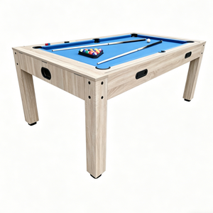 Nouvelle vente d'usine 2026 pour <span class=keywords><strong>table</strong></span> <span class=keywords><strong>de</strong></span> <span class=keywords><strong>billard</strong></span> <span class=keywords><strong>multi</strong></span>-<span class=keywords><strong>jeux</strong></span> personnalisable FS-T9 <span class=keywords><strong>de</strong></span> 6 pieds avec poches en cuir et tous les accessoires inclus - Product Image 1