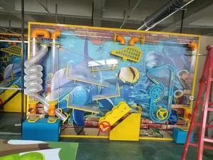 Attrezzatura per Parco Giochi al Coperto per Bambini, Pannello Interattivo con Palline per Sala Sensoriale e Parco Divertimenti - Product Image 3