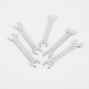 Llave de extremo abierto Niuli, herramienta de acero cromado forjado de alta resistencia de doble propósito, Hardware de soporte para jardín, medición métrica - Product Image 4