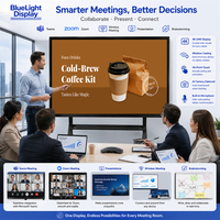 4K UHD Smart Interactief LCD Touchscreen Flat Panel Whiteboard Interactief Bord voor Onderwijs en Bedrijfsdoeleinden