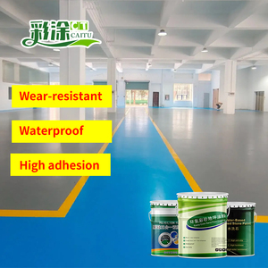 Peinture pour sols sportifs en polyuréthane résistant aux UV pour terrains de basketball et de pickleball en extérieur, revêtement en silicone PU - Product Image 2