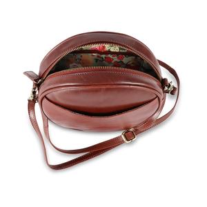 Sac à bandoulière en cuir pu à chaîne, petit sac à épaule rond, personnalisé, t-0049 - Product Image 6