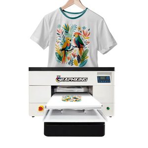 Graph king Factory <span class=keywords><strong>A3</strong></span> 30cm Größe T-Shirt Direkt druck auf Baumwoll stoffen Digital Textile DTG Drucker <span class=keywords><strong>Plotter</strong></span> Maschine - Product Image 2