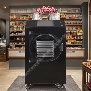 น้ำมันสูญญากาศสำหรับอบแห้งแบบแช่แข็งชนิดไลโอฟิไลซ์ ผลิตภัณฑ์จากผลโกจิเบอร์รี่สีแดง ขนาด 4 กก. 5 กก. 6 กก. เครื่องอบแห้งแบบแช่แข็งขนาดเล็ก - Product Image 4