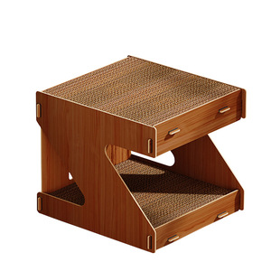 Bruce <b>Cat</b> <b>Tree</b> With Scratching Post Spacious Double Layer Scratch Resistant For <b>Cats</b> - Product Image 1