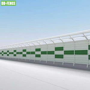 Barrières antibruit pour autoroute Clôture acoustique Panneau antibruit Feuille de barrière antibruit de Singapour - Product Image 3