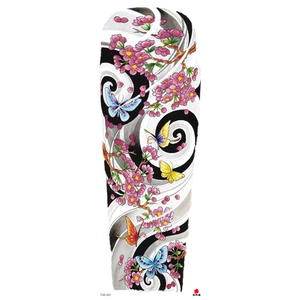 <span class=keywords><strong>Tatuajes</strong></span> temporales <span class=keywords><strong>de</strong></span> brazo completo Tribal, 480x170mm, brújula, rosa para arte corporal tótem <span class=keywords><strong>de</strong></span> León, tatuaje <span class=keywords><strong>de</strong></span> manga japonesa - Product Image 4