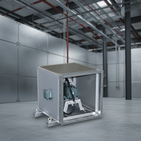 Nffan NNS-No500 Industrieller Elektrischer Schrank-Staubfilter mit Lüfter 220V Kühlungs- und Belüftungsschrank-Ventilator