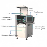 Distributeur de colle automatique CCD Visual PCB EMS SMT Pâte à souder Résine époxy Adhésif en silicone Distributeur de colle de haute précision