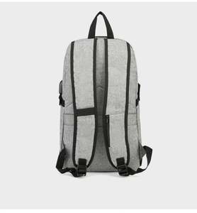 Mochila Personalizada con Logotipo Unisex Negra de Poliéster, Nailon, Cuero Oxford, Mochila para Portátil, Mochila de Oficina para Hombre - Product Image 3