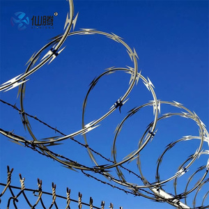 An ninh cao mạ kẽm dao cạo dây thép gai hàng rào cho an toàn enclosures dây hàng rào Bảng điều khiển - Product Image 6