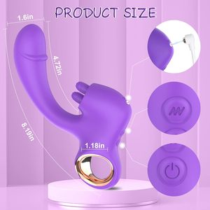 10 Frequency <b>Vibration</b> Tongue Licking Massager Female Masturbator Tongue Licking G-spot <b>Vibrator</b> Dildo <b>Vibrator</b>% - Product Image 3