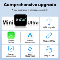 électroniques de voiture Fabricant OEM Portable Mini Car Dongle Wireless Carplay Stereo Adapter apple Android Auto Systems