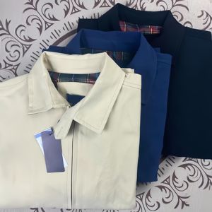 Jaket Bordir Logo Polo Grosir Desain Musim Dingin Kanvas Kuda Anti Angin Depan Katun Kasual Jaket Pria - Product Image 2