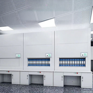 Smart Rotating Vertical Lift Steel <b>File</b> Cabinet Office Library Lab Height Selectable Layers Smart School <b>File</b> <b>Storage</b> Cabinet - Product Image 2