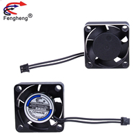 Ventilateur en aluminium Fengheng 25*25*10mm 28000 tr/min ventilateur de refroidissement pour 1/10 Rc voiture 540 moteur RC pièces accessoires