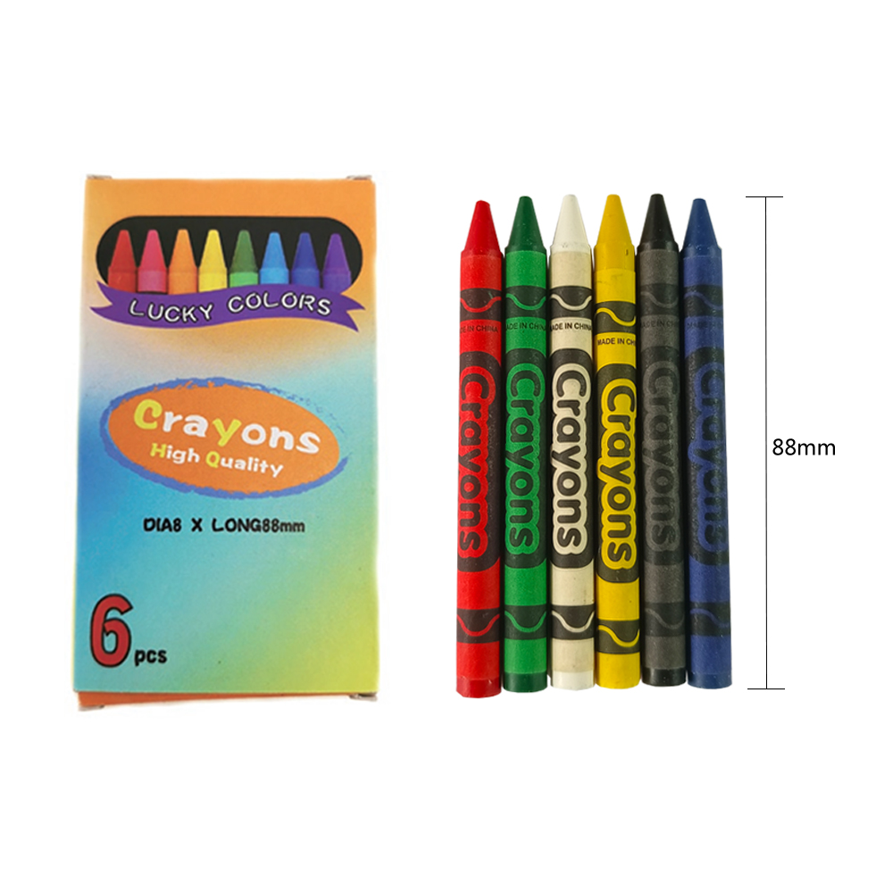 DIY живопись для детей разноцветный карандаш ручка 6 шт набор цветных карандашей школьная канцелярская бумага для детей мелки цветная коробка масла pestal цвета; Комплекты одежды; Наборы для творчества