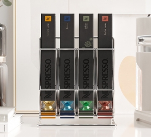<span class=keywords><strong>Nespresso</strong></span> Encimera Organizador de cápsulas de café Soporte Dispensador de cápsulas Soporte Estante de almacenamiento - Product Image 2