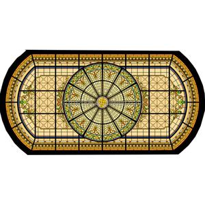 Vidrio Tiffany Curvo y Plano Personalizado para Iluminación y Decoración de Techos en Centros Comerciales, Salones y Hogares, desde China - Product Image 1