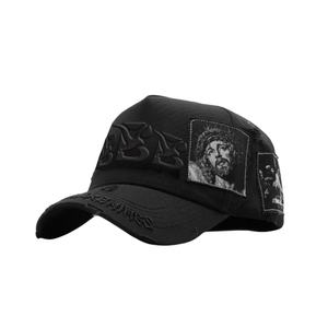 Casquettes de baseball sportives en daim avec lettres Dobby, patchwork religieux 'Rude Awakenings', style Sombrero G5, Rude Hats, Halloween - Product Image 5