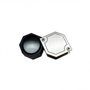 Portable Folding Metal Jewelry <b>Loupe</b> Magnifier with Pocket Design - Product Image 2