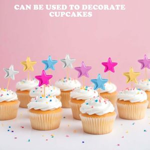 Acrylic Numbers Cake Crown & Cupcake <b>Topper</b> Gold Silver Glitter Reusable Luxury <b>Birthday</b> Father's Day Thanksgiving Eco-Friendly - Product Image 6