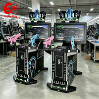 Machine de tir d'arcade 2 joueurs HD, borne de jeu de combat à armes à feu, commerciale à monnayeur pour parc d'attractions, vente en gros, personnalisable