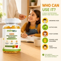 Fruit Candy Dagelijkse Supplement Vegan Suiker Vrij Glutenvrij Natuurlijk Non-GMO Kinder Multivitamine Gummies Immuunondersteuning