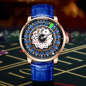 Reloj Mecánico PINDU con Esfera Giratoria, Movimiento Japonés NH35, Cristal de Zafiro, Resistente al Agua, Reloj Automático de Lujo y Moda para Hombre - Product Image 5
