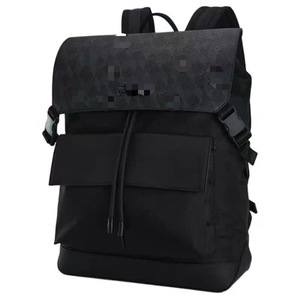 Figali Men's <b>Backpack</b> <b>Large</b> Capacity Business Commuter Laptop Bag Waterproof 20L Solid Color Monogram Print Winter 2025 - Product Image 2