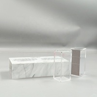 Ensemble de bougies Havdalah en Lucite Judaica, porte-bougies de Shabbat en acrylique de haute qualité, personnalisé, juif