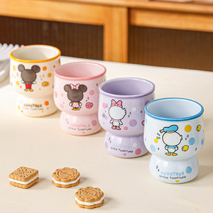 Juego <span class=keywords><strong>de</strong></span> <span class=keywords><strong>Tazas</strong></span> <span class=keywords><strong>de</strong></span> Cerámica con Diseño <span class=keywords><strong>de</strong></span> Mickey Mouse, <span class=keywords><strong>Tazas</strong></span> con Agarre Ergonómico <span class=keywords><strong>de</strong></span> Alta Estética para Jugo, Leche y Café, Regalo para Cumpleaños y Bodas - Product Image 2