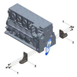 Brazo de control para suspensión de camión con motor Cummins 4BT3.9 6BT, acero, OE 4988361 4988362 - Product Image 4