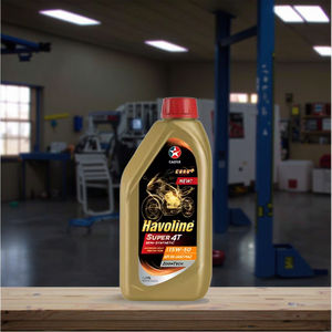Havoline น้ำมันมอเตอร์ไซค์กึ่งสังเคราะห์4T 15W 50 caltex Core + เทคโนโลยีสำหรับทำความสะอาดน้ำมันหล่อลื่นเครื่องยนต์ในเมืองทุกวัน - Product Image 1