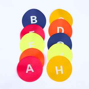 Cônes plats écologiques durables en gros 19/23cm, conception antidérapante pour le football, le basketball, marqueurs TPE, équipement d'entraînement - Product Image 1