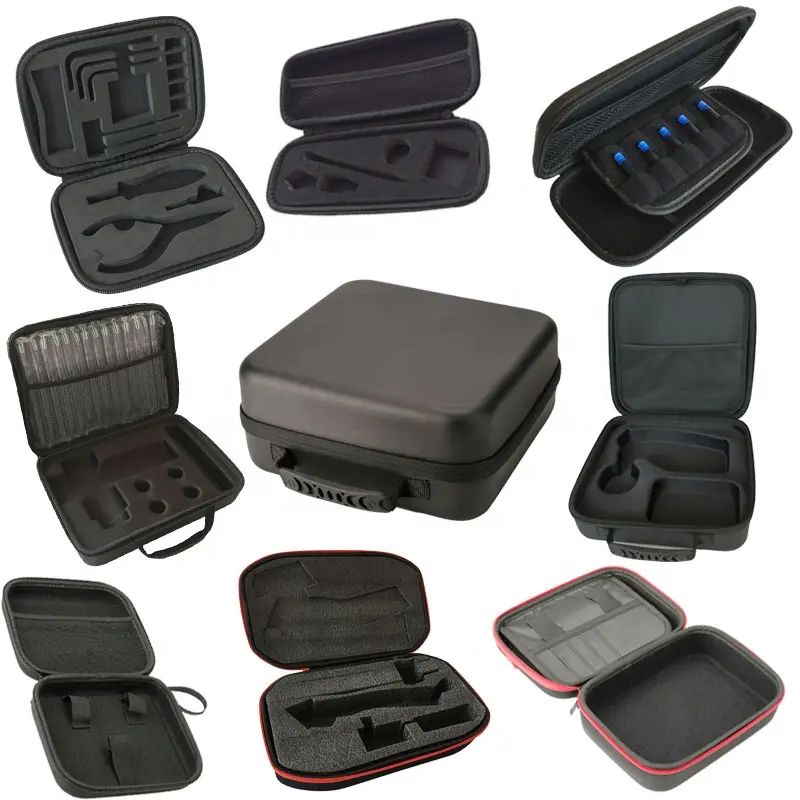 Professional Manufacturer Factory Customized Shockproof Portable Protective Storage Hard Carry Tool Case EVA Case