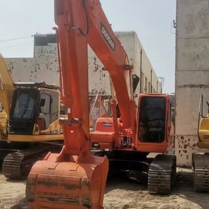 Perfect Quality <b>Used</b> Doosan DH220LC-7 Crawler Excavator Great Performance Features Including Gearbox Pump - Product Image 1