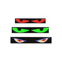 Écran LED souple intelligent double RGB à commande par application populaire pour voiture, affichage LED Devil Eyes pour camion