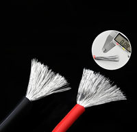 Cable de Silicona Extra Suave de 8, 10, 12, 14 AWG, 0.08mm, Hilos de Cobre Estañado para Baterías de Modelos RC
