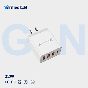 Chargeur USB TKT 32W pour iPhone 17 Nouveau produit avec protection OTP et OVP Adaptateur secteur 4 ports Accessoires de téléphone populaires - Product Image 1