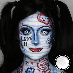 Bán hàng nóng pseyeche RY Halloween lớn mắt liên hệ với ống kính mắt cosplay mềm ống kính ELF mắt ống kính lentille lentillas de colores - Product Image 2