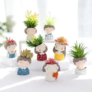 Mini vaso de planta bonsai, vaso para plantas, suculento, presente de aniversário e casamento, 1 peça