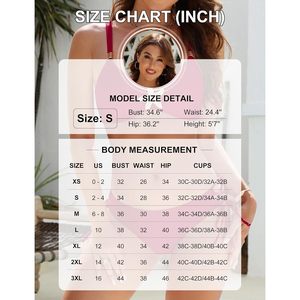 Conjunto de bikini para mujer de dos piezas con cuello redondo, parte inferior ajustable con tiras, traje de baño cheeky con diseño hueco y material elástico - Product Image 6